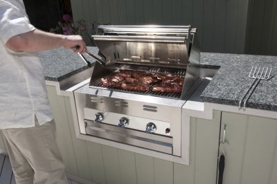 Installing a Charcoal Grill
