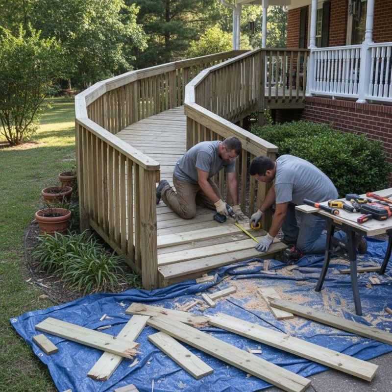 Handicap Ramp Repair in Littleton, CO