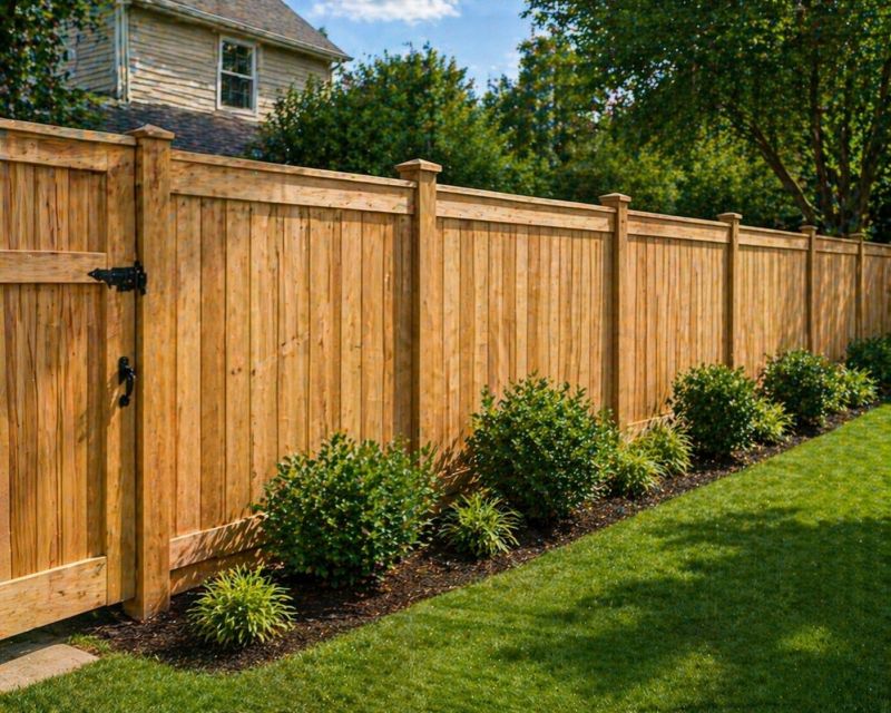 Privacy Fence Construction in Des Moines, IA