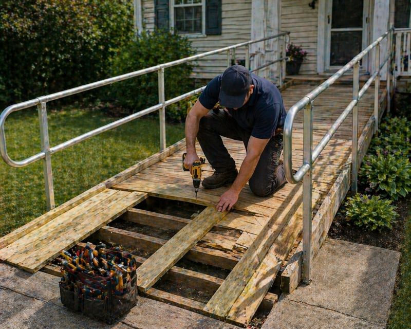 Wood Ramp Repair in Littleton, CO